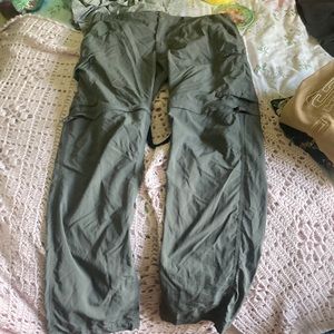 Convertible cargo pants